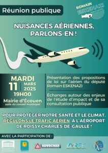 Lire la suite à propos de l’article Nuisances aériennes, réunion publique le 11 mars